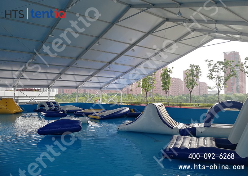 篷房做的游泳館 篷房做的游泳館