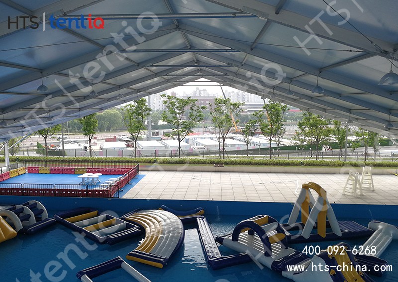 已有露天游泳池想改造成室內游泳館,可直接選擇鋁合金篷房加蓋 已有露天游泳池想改造成室內游泳館,可直接選擇鋁合金篷房加蓋