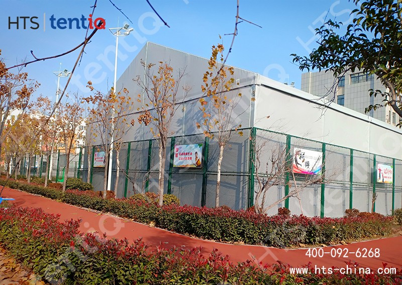 華燁體育館篷房助力社區打造15分鐘健身圈，讓全民健身生活化