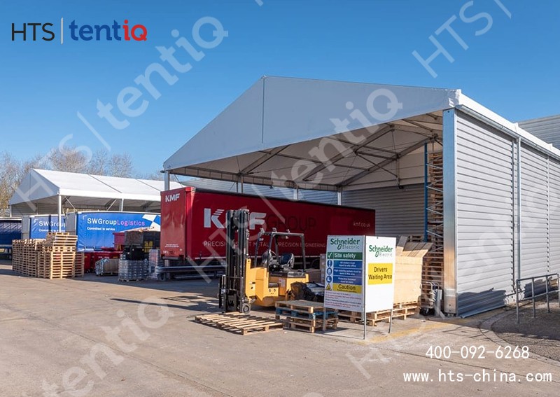 低成本施工期短的戶外永久性建筑——物流倉儲棚 低成本施工期短的戶外永久性建筑——物流倉儲棚