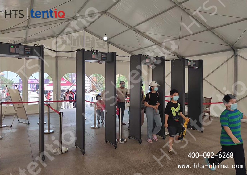 臨時安檢篷房為防疫提供更好的保障 臨時安檢篷房為防疫提供更好的保障