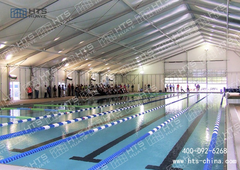 室外游泳池篷房為露天現有泳池加蓋方案 室外游泳池篷房為露天現有泳池加蓋方案