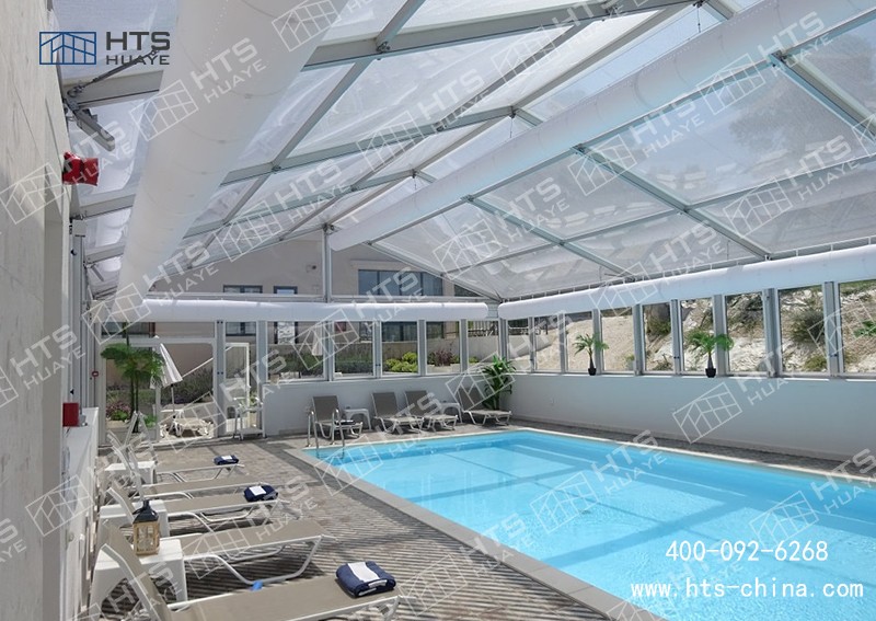 他們都在用這種鋁合金游泳池篷房建造,很香 他們都在用這種鋁合金游泳池篷房建造,很香
