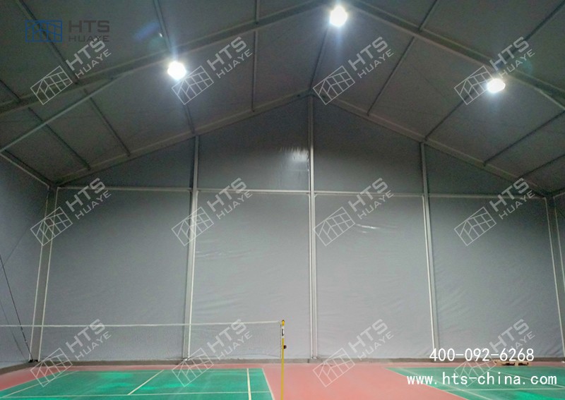 羽毛球體育篷房可以幫助俱樂部或團體節省場地費用，提高經濟效益