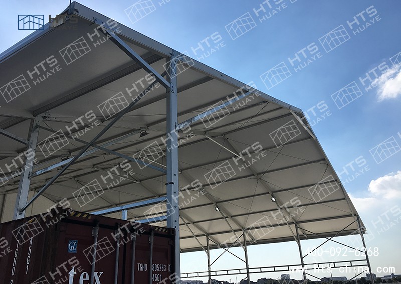 工廠可拆卸篷房可以擴大面積來滿足倉儲需求 工廠可拆卸篷房可以擴大面積來滿足倉儲需求