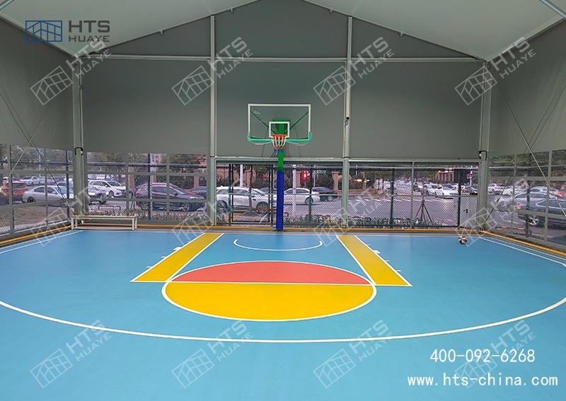 篷房式籃球館真的能完全能達(dá)到正常體育館的水平 篷房式籃球館真的能完全能達(dá)到正常體育館的水平