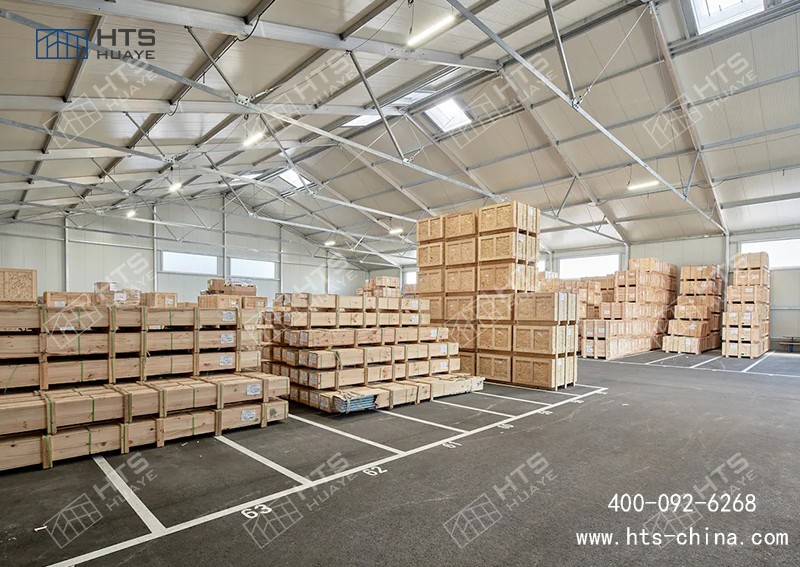 鋁合金倉(cāng)儲(chǔ)篷房后期可以擴(kuò)大面積以滿足倉(cāng)儲(chǔ)需求 鋁合金倉(cāng)儲(chǔ)篷房后期可以擴(kuò)大面積以滿足倉(cāng)儲(chǔ)需求