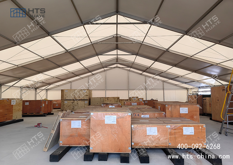 倉庫滿了不用慌,只要廠區有空地用拼裝篷房倉庫短期快速搭建使用 倉庫滿了不用慌,只要廠區有空地用拼裝篷房倉庫短期快速搭建使用