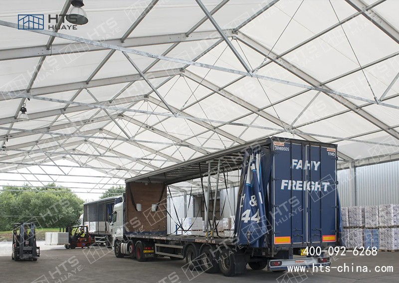 拼裝篷房倉庫可以確保貨物在倉儲過程得到很好的保護 拼裝篷房倉庫可以確保貨物在倉儲過程得到很好的保護