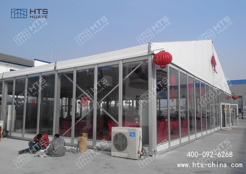 鋁合金框架棚房是如何防止雨水進入到篷內的 鋁合金框架棚房是如何防止雨水進入到篷內的