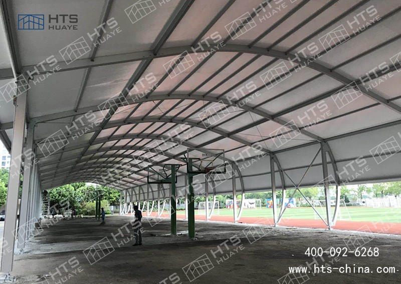 戶外篷房籃球館直接把閑置空地發展成熱土，喚醒城市沉睡資產