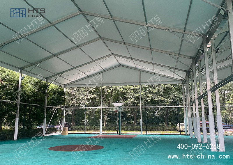 戶外篷房籃球館直接把閑置空地發展成熱土，喚醒城市沉睡資產